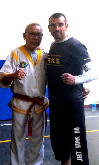 Con il G.M. Dionisio Canete del sisteme Doce Pares