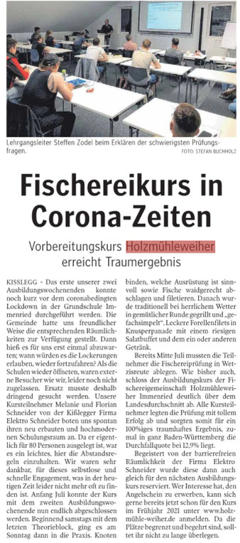 Schwäbische Zeitung vom 25.9.2020