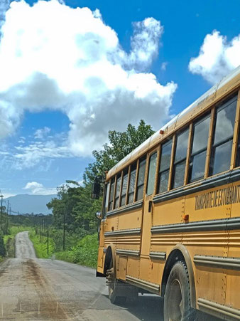 Busfahren in Costa Rica