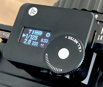 Digitales Display des Reflx Lab RANGE LUX METER mit Messwerten. Foto: bonnescape.de
