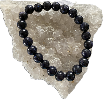 Blaufluss Goldfluss Armband blau