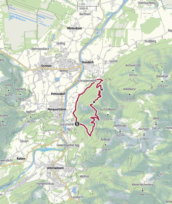 Tour 55 <> Marquartstein - Schnappenkirche