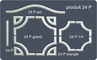moulures pour mur & plafond décoration