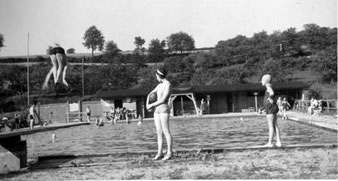 Flehinger Schwimmbad ca. 1938