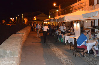 Alghero, Hafenpromenade