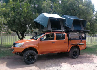 Rent 4x4 Campers Lusaka Zambia 
