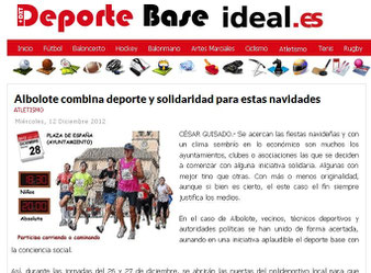 Deporte Base Ideal.es, 19 de diciembre de 2012