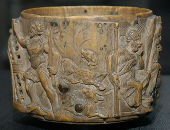 Hostienschale (Pyxis) des Heiligen Liudger Schatzkammer Werden | Fotos: Martin Engelbrecht