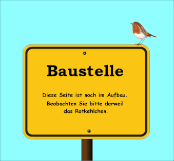 Baustellenschild von gartengeli