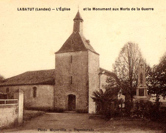 Labatut, pays d’Orthe, landes, aquitaine, sud-ouest, Grande Guerre, 1914-1918, monument aux morts, Craonne, Verdun, Chemin des Dames,  Poilu, Mort pour la France, Somme, tranchée