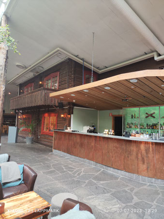 De bar van het hotel