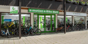 Die e-motion e-Bike Welt in München Süd