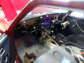 AE86レビン 競技用ダッシュボード製作 - レーシングサービス