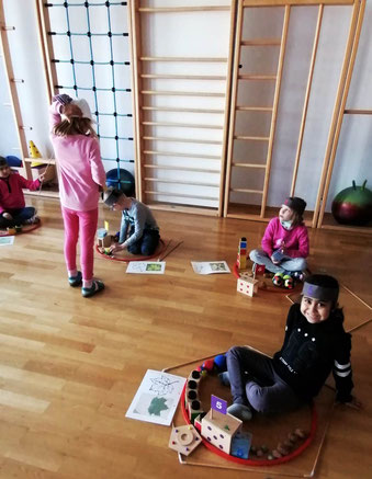 Bis März 2021 : Workshop "Zahlenland 1" mit Christine Kalcher mit den Kindern im Hort Voitsberg.