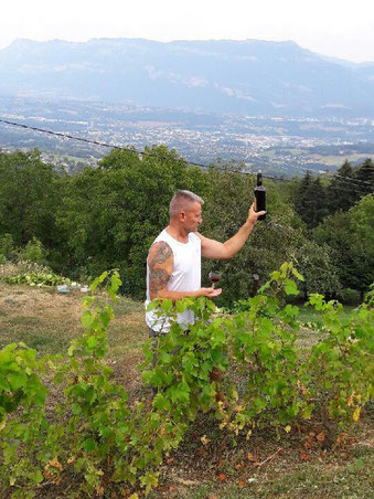 Gérard  en shuto savoyard à Saint sulpice