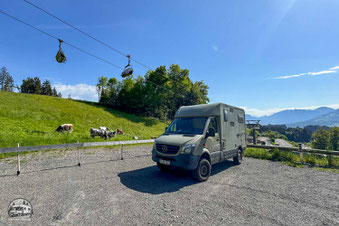 die Deutsche Alpenstraße mit dem Wohnmobil