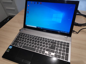 PC portable Acer 15,6" reconditionné 2 cœurs à 2,6 Ghz - 6 Go RAM - 240 Gb SSD - Wifi