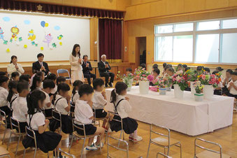 幼保連携型認定こども園 大浜幼稚園 千葉県 船橋市 薬円台 年間の主な行事について 夏 花の日礼拝