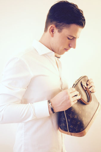 gebrauchte Louis Vuitton Tasche Alma Monogram