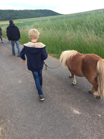 Flocke und Leo, Daniela und Sanne 