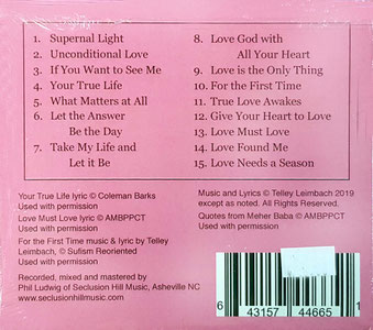 CD- back cover