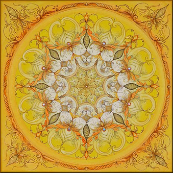 Sonnenstern. Mandala