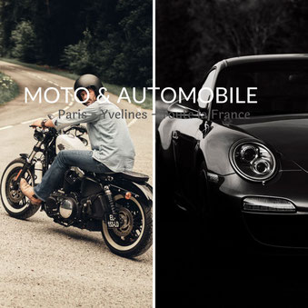shooting photo moto & automobile dans les Yvelines