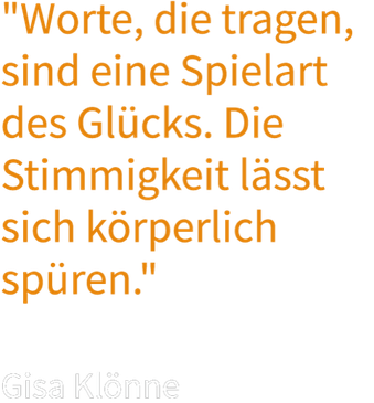 Gisa Klönne - Schriftstellerin, Yogalehrerin, Schreibcoach 