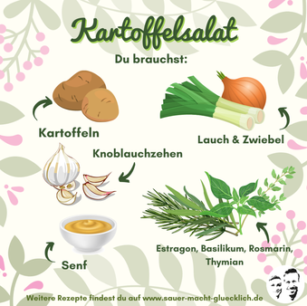 Probiotik Power für deinen Kartoffelsalat - Ein einfaches Rezept