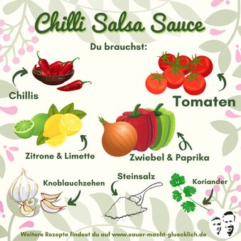 Fermentierte Salsa Chili Sauce - Jetzt wird’s feurig!