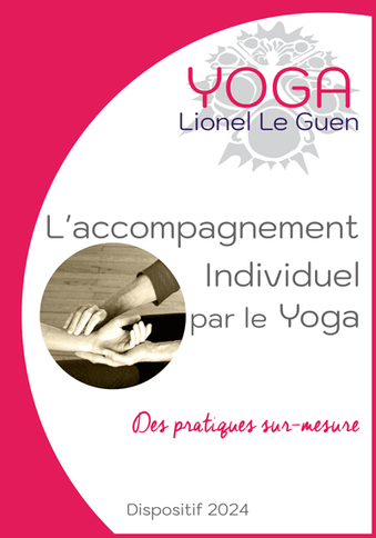Accompagnement indiiduel par le yoga avec Lionel Le Guen