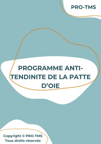 Programme anti-tendinite de la patte d'oie : exercices spécifiques pour soulager et prévenir les douleurs de la tendinite de la patte d'oie