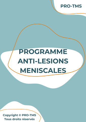 Programme anti-lésions méniscales : exercices spécifiques pour soulager et prévenir les douleurs des lésions méniscales