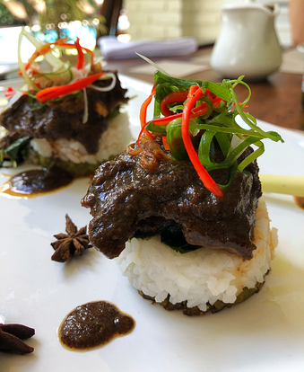 Rendang – Indonesian slow-cooked beef.