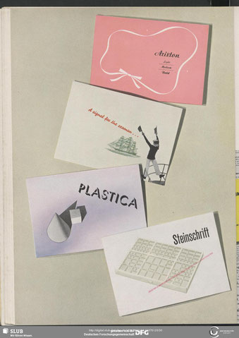 Albrecht Heubner: Berthold-Probe Nr. 305, Plastica, 1936
