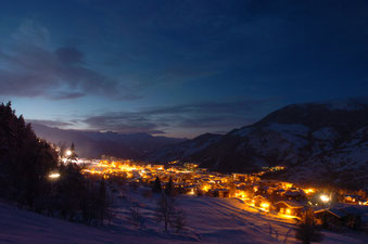 Courchevel la nuit