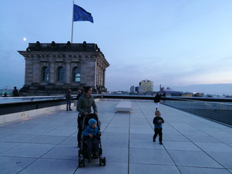 Auf dem Reichstag