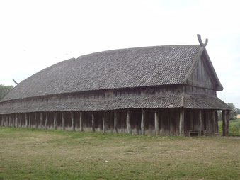 Un composant d'une forteresse viking (reconstitué...)