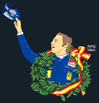 Niki Lauda by Muneta & Cerracín