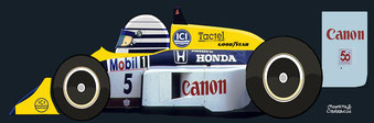Riccardo Patrese by Muneta & Cerracín