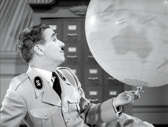le dictateur chaplin dictee ballon