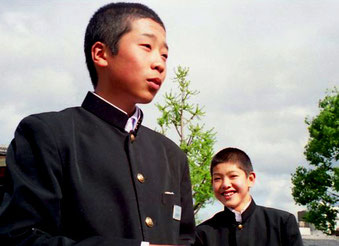 die japanischen Schüler - konzentriert und fröhlich