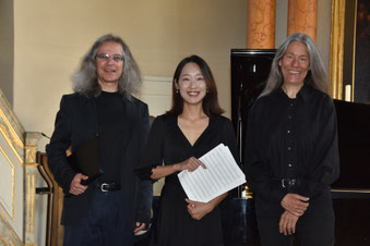 Michael Herrschel, Yulim Kim, Sirka Schwartz-Uppendieck. Foto: Thomas Scherer