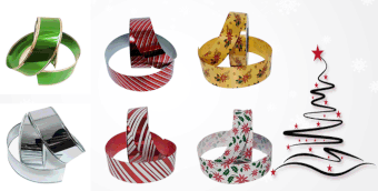 LISTON METALICO NAVIDEÑO