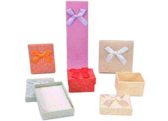 CAJA DE JOYERIA TEXTURIZADA SURTIDA