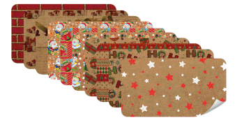 PAPEL KRAFT  NAVIDAD