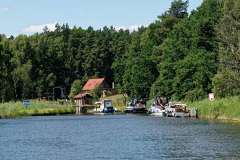 Mecklenburg Schleuse Zaaren