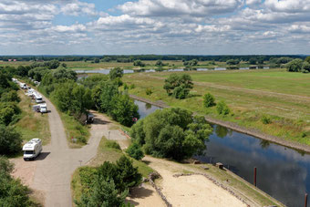 Anfahrt Dömitzer Hafen