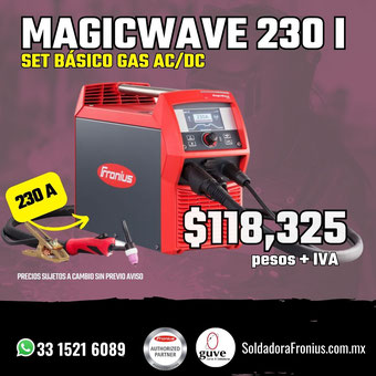 iWave 230i AC/DC Set Básico Gas
