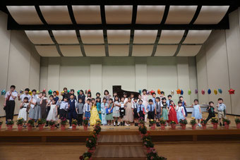 宇都宮市・雀宮・西川田・若松原のピアノ教室・音楽教室プリマヴェーラの発表会の写真